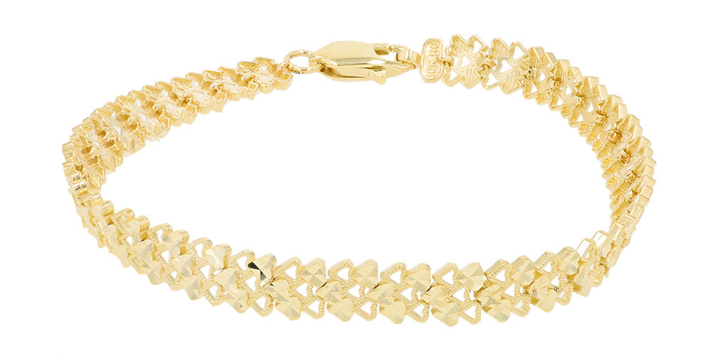 10K YG Bracelet