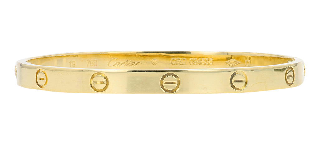 18K YG Cartier Small Love Bangle