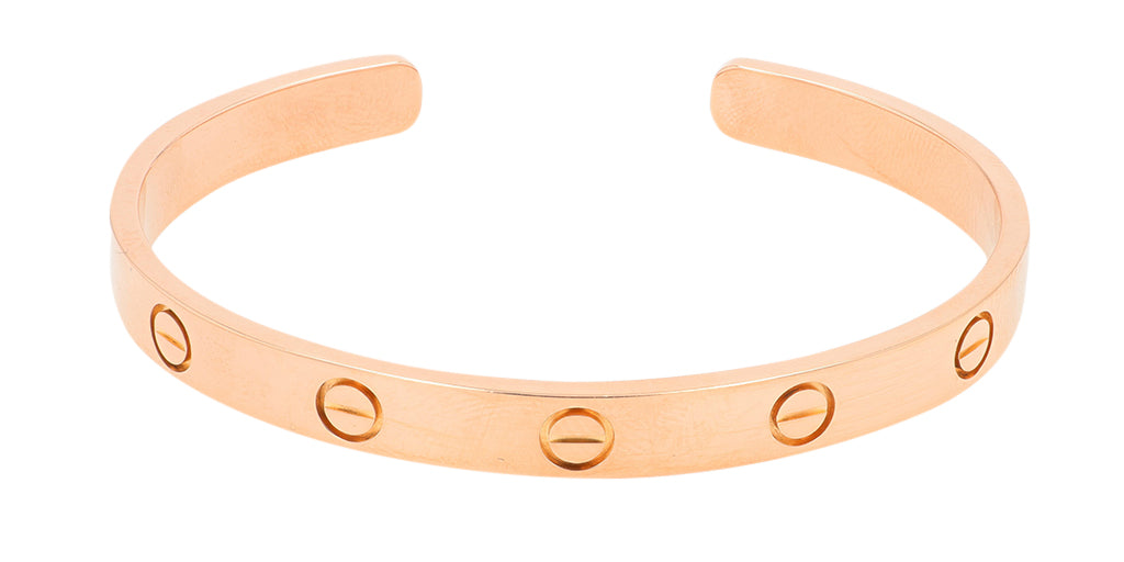 18K RG Cartier Love Cuff