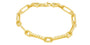 14K YG Paperclip Bracelet
