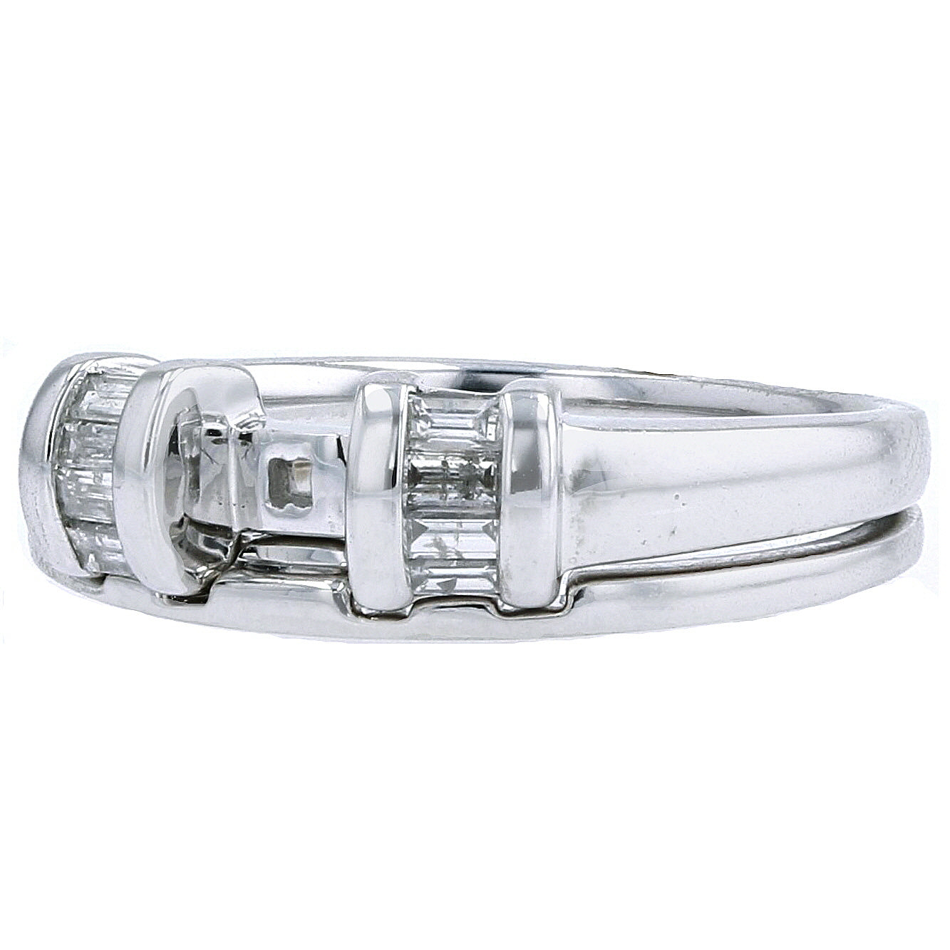 14K WG Diamond Semi-Mount Bridal Set
