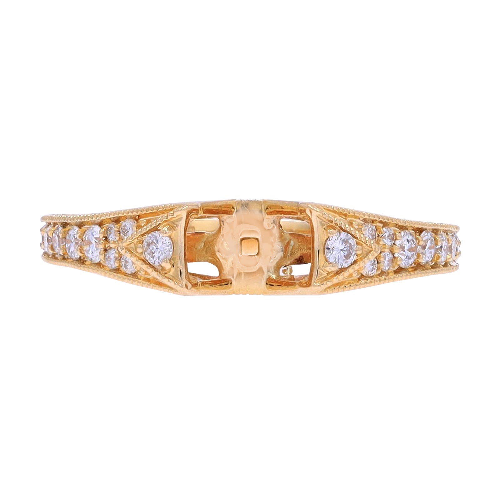 14K Diamond Bridal Set Semi-Mount<p><strong>More Colors Available</p></strong>