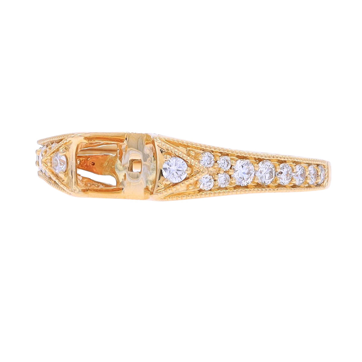 14K Diamond Bridal Set Semi-Mount<p><strong>More Colors Available</p></strong>