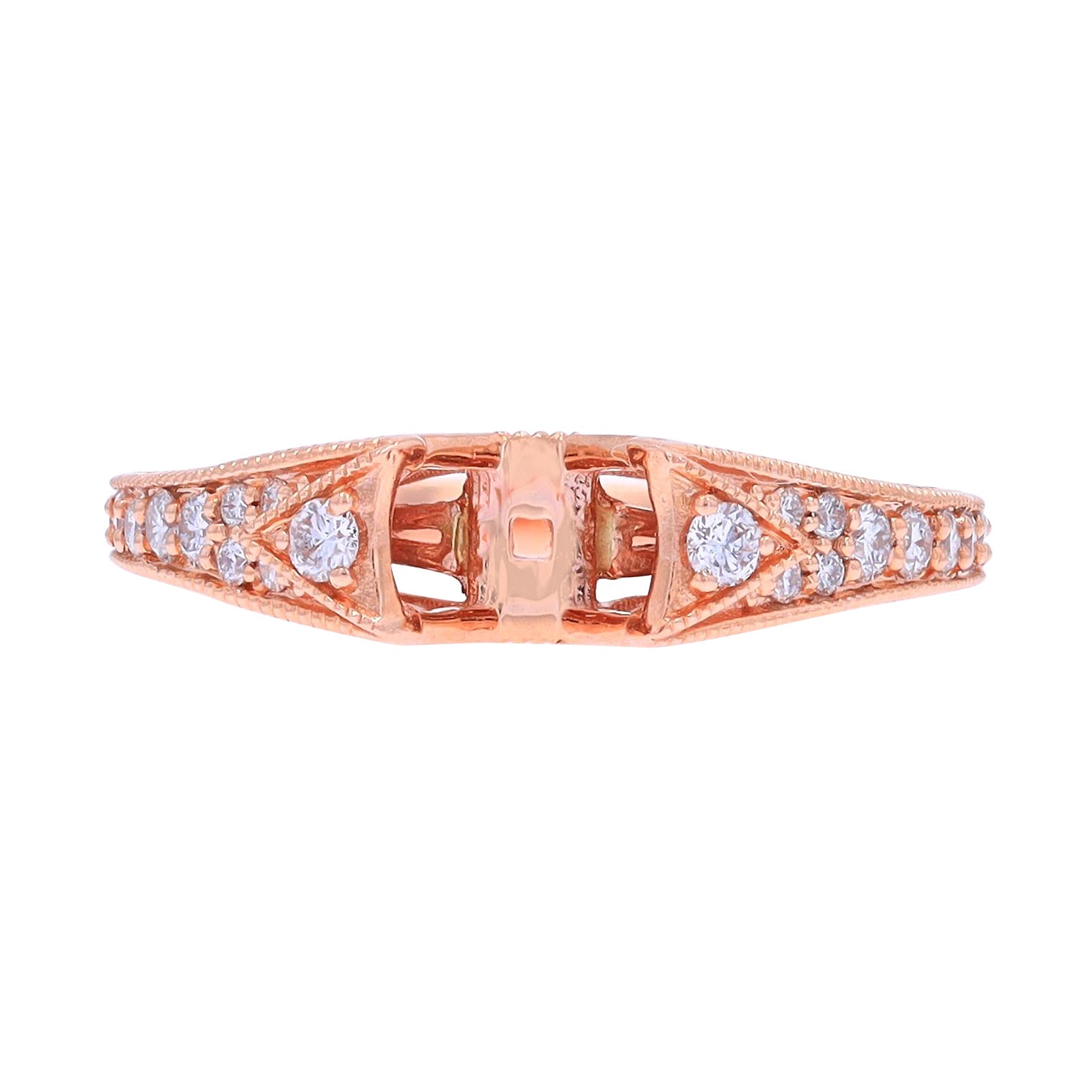 14K Diamond Bridal Set Semi-Mount<p><strong>More Colors Available</p></strong>
