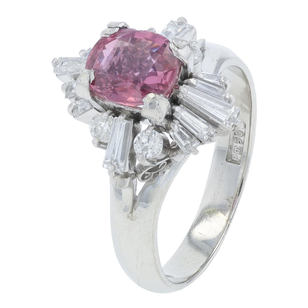 Platinum 1.19 CT Kenta Sapphire Ring<p><strong>GIA Available</p></strong>