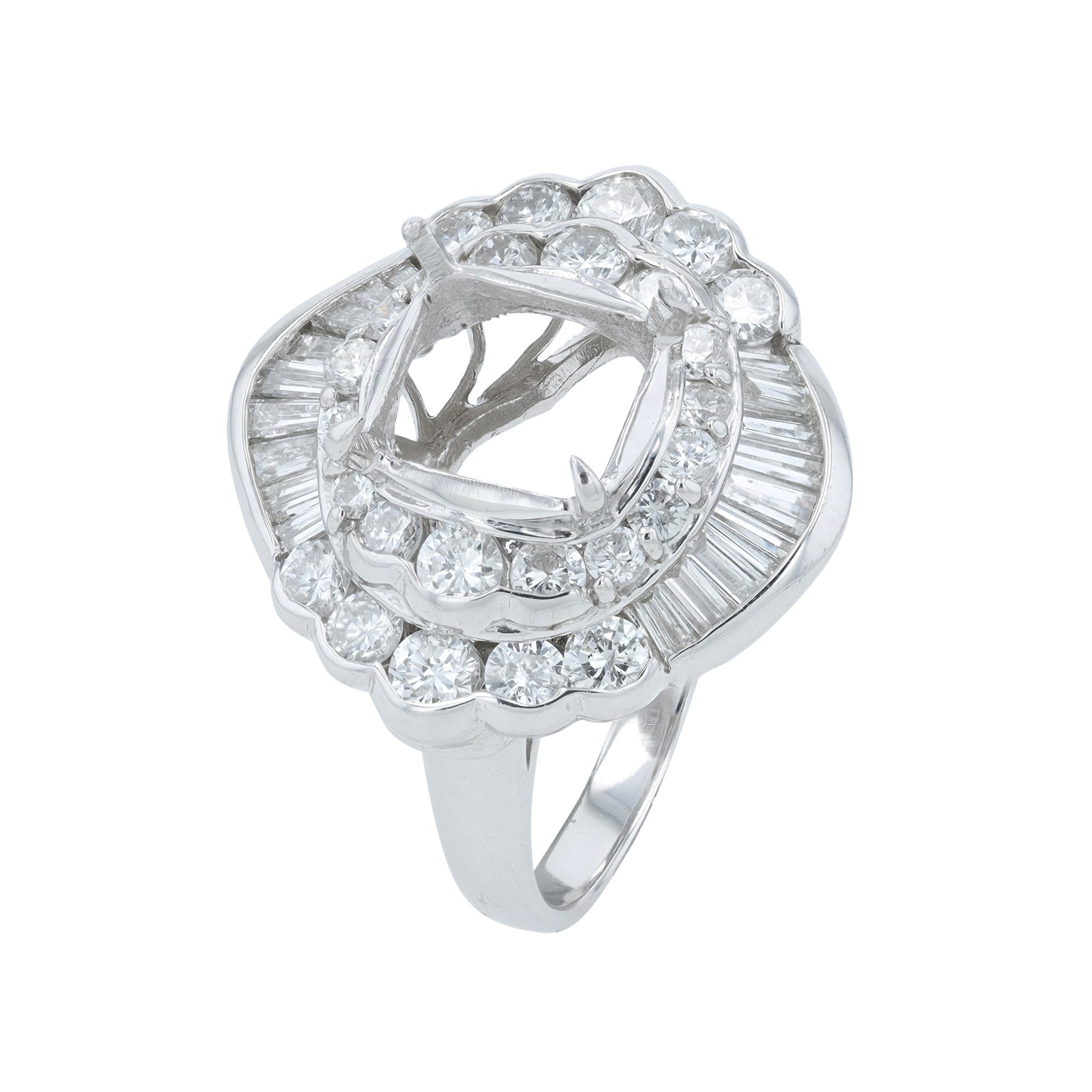 PT900 1.65 CT Diamond Semi-Mount
