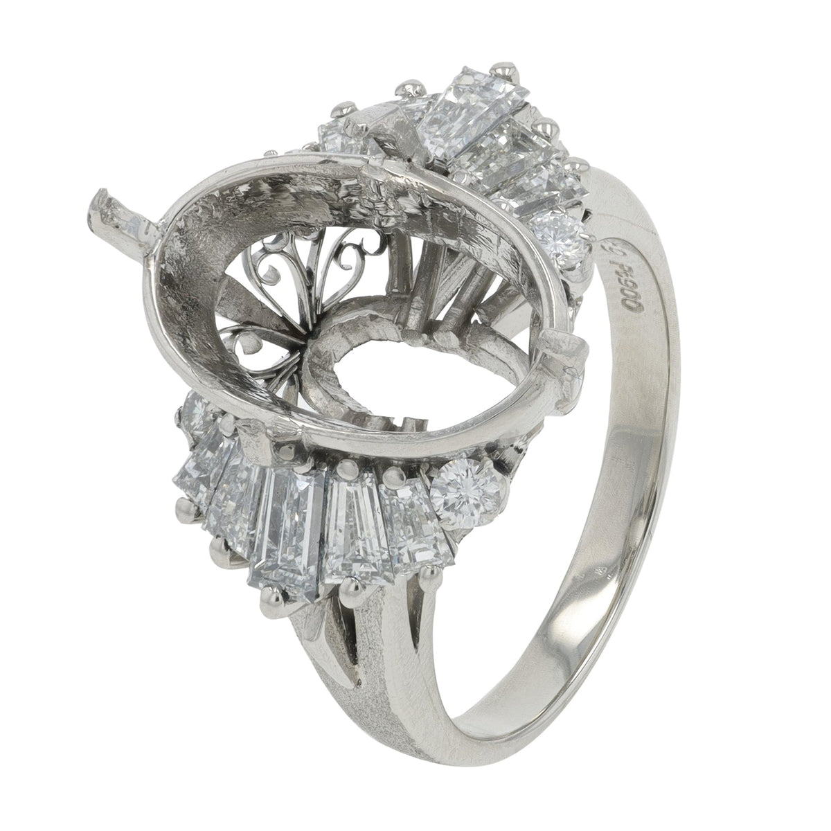 PT900 1.12 CT Diamond Semi-Mount