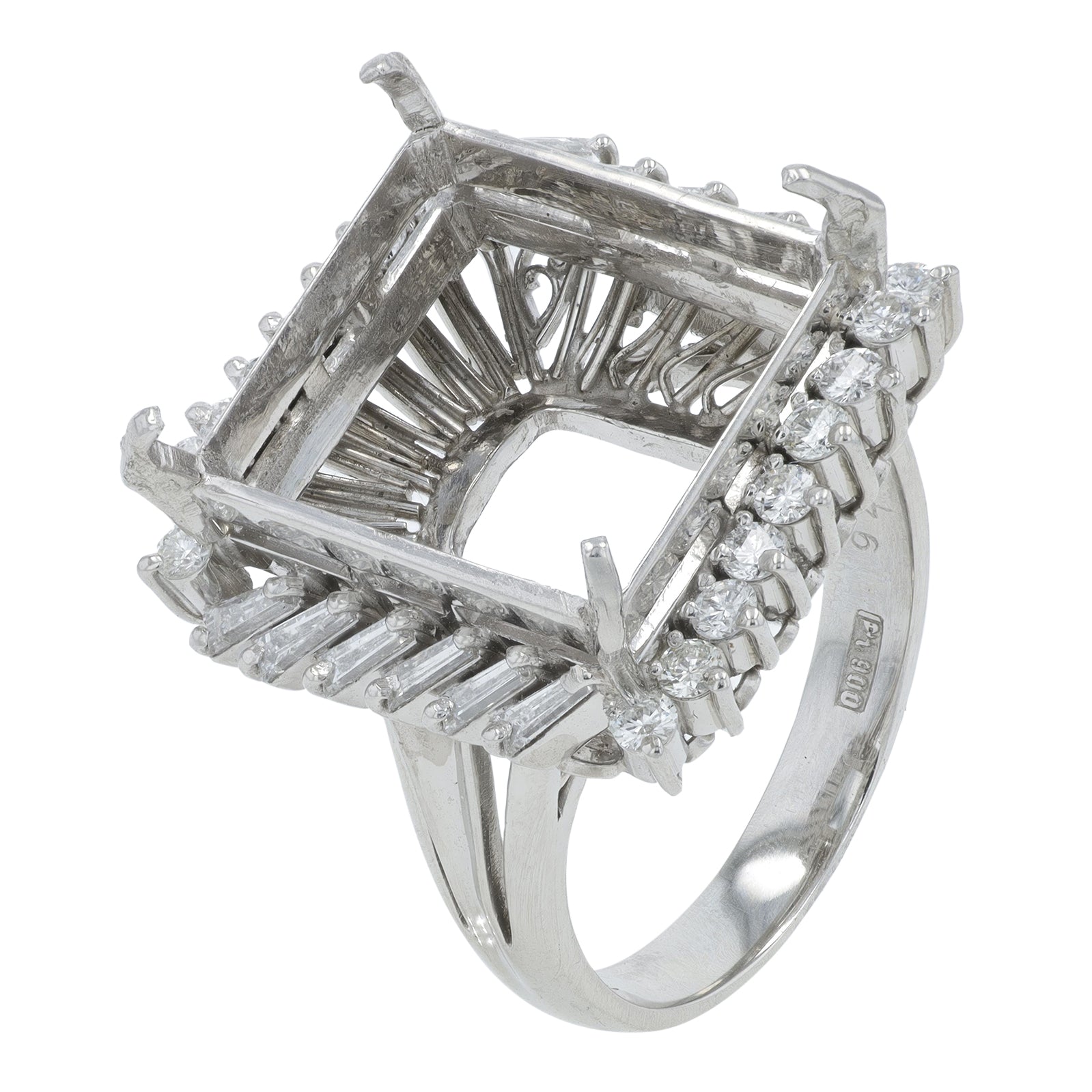 PT900 .76 CT Diamond Semi-Mount