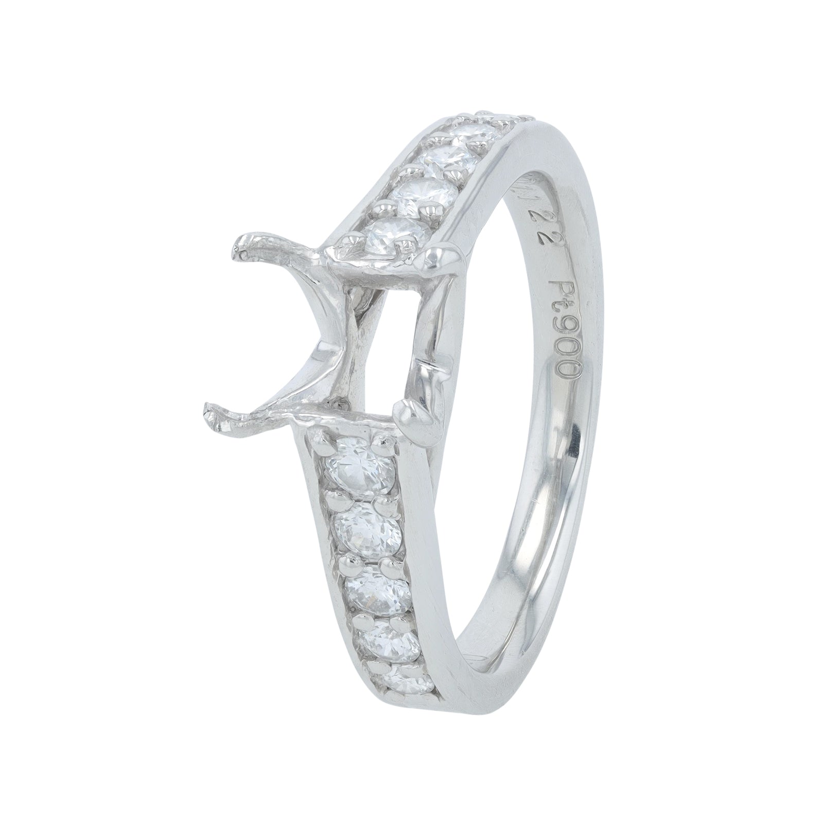 PT900 .40 CTW Diamond Semi-Mount