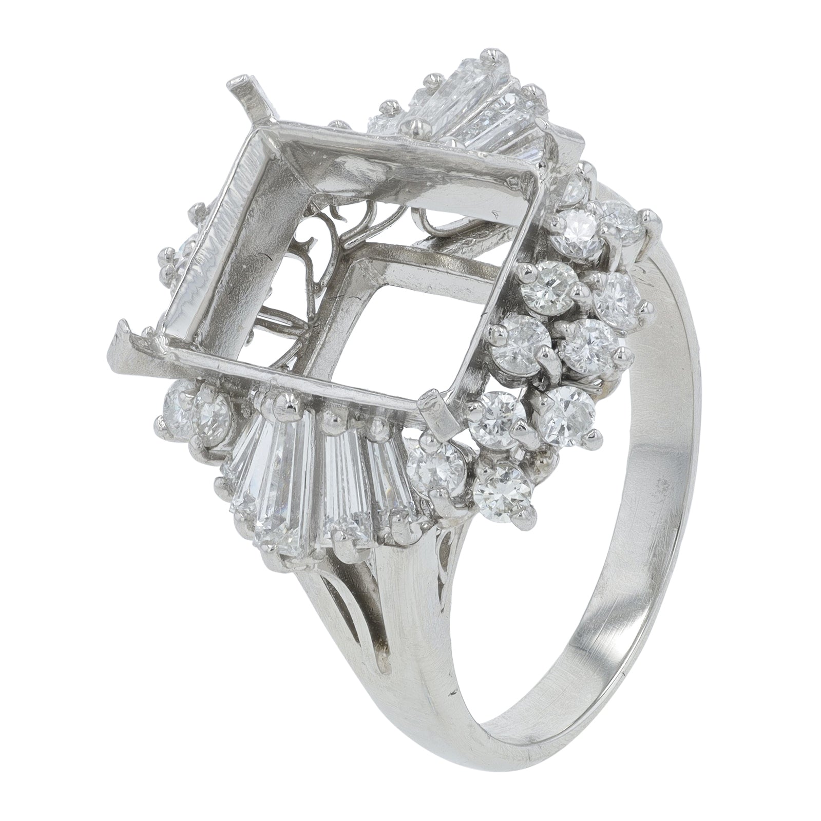 PT900 .964 CT Diamond Semi-Mount