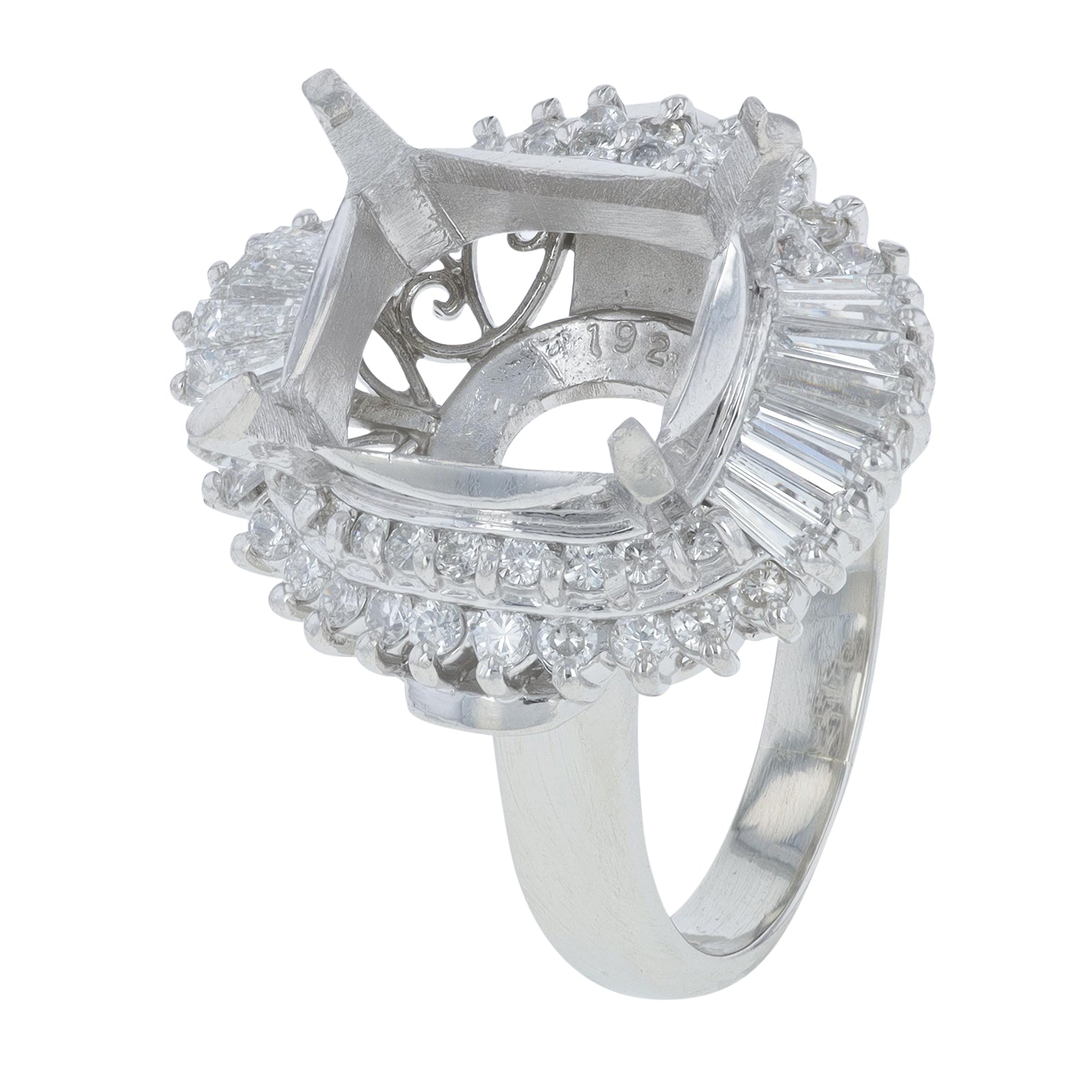 PT900 .93 CT Diamond Semi-Mount