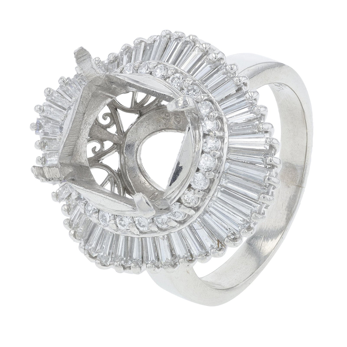 PT900 1.39 CT Diamond Semi-Mount