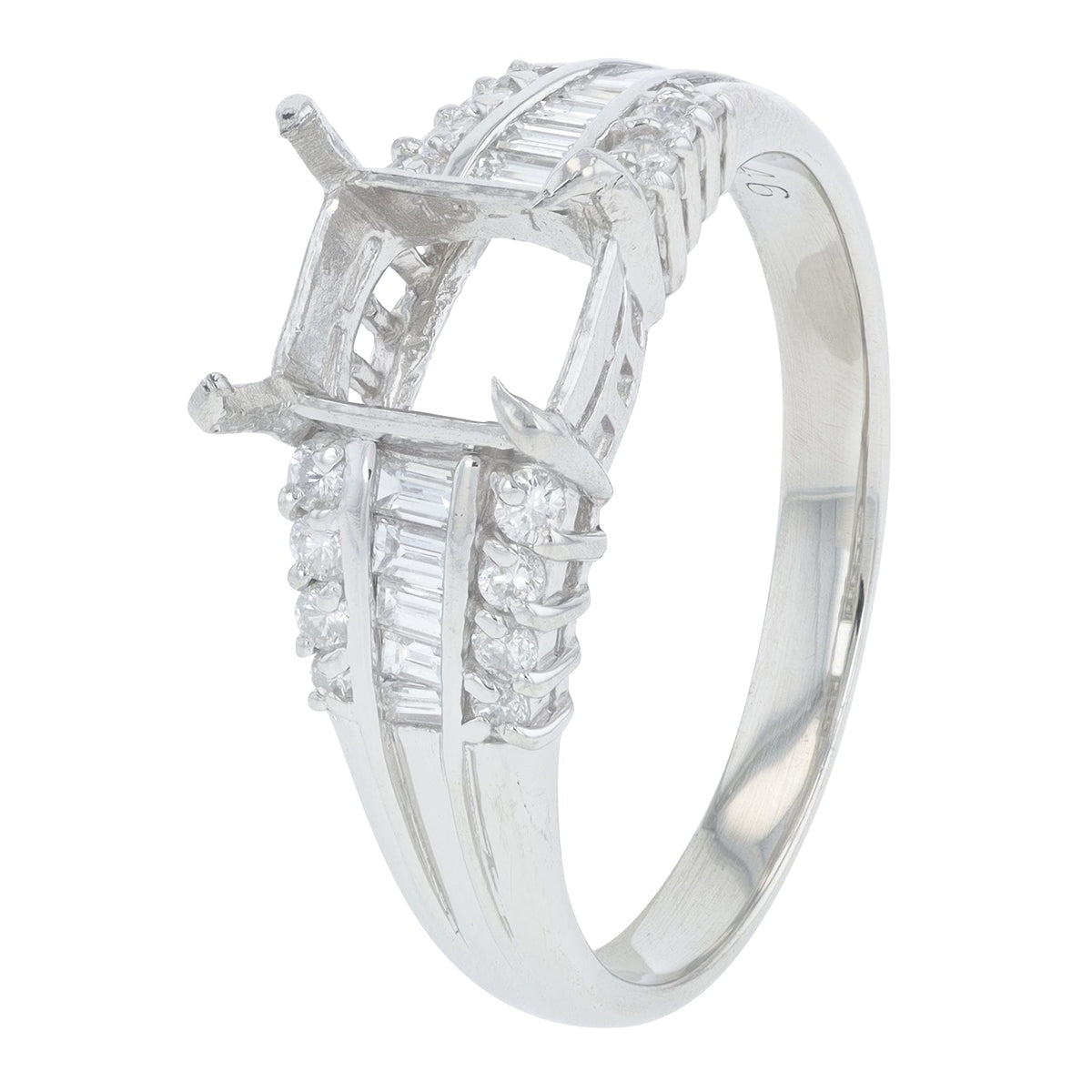 PT900 .46 CT Diamond Semi-Mount