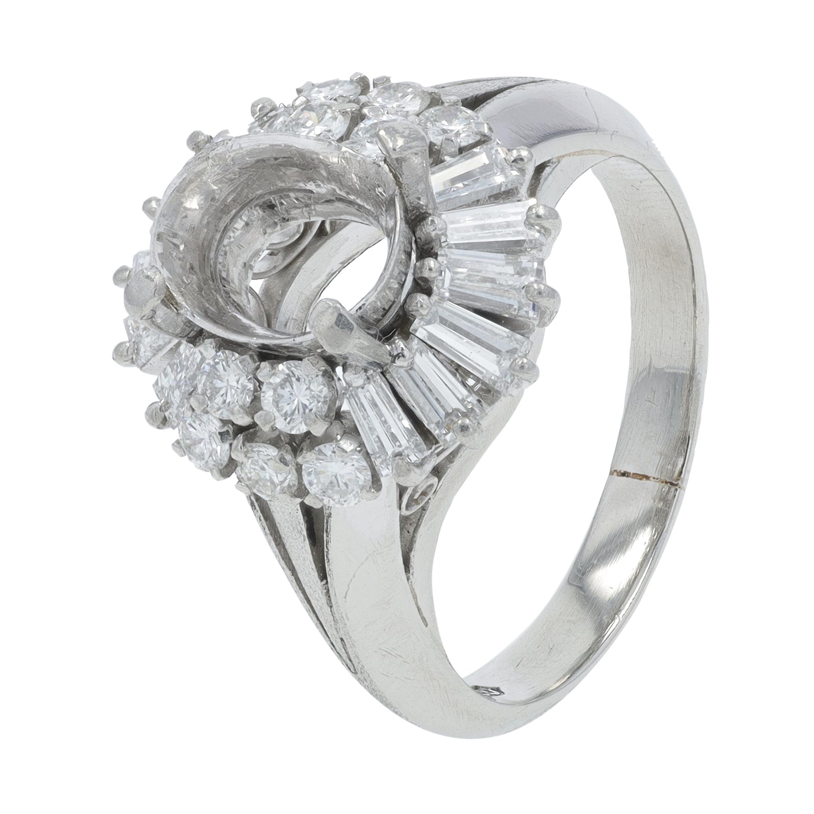 PT900 .75 CT Diamond Semi-Mount