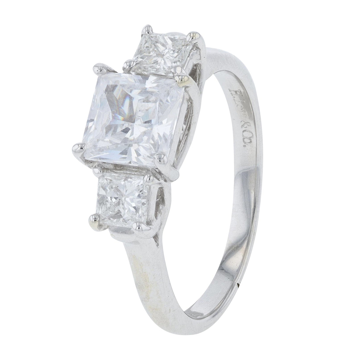 18K WG H. Levi & Co .50 CT Diamond Semi-Mount