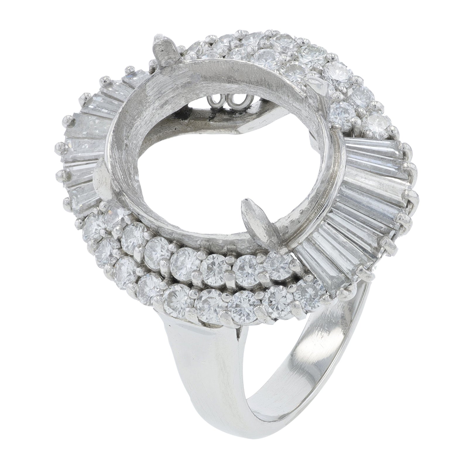 PT900 1.27 CT Diamond Semi-Mount