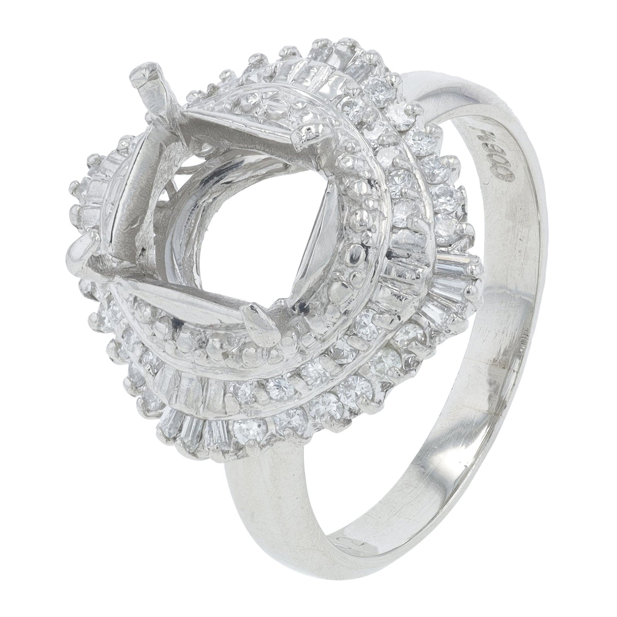 PT900  1.02 CT Diamond Semi-Mount