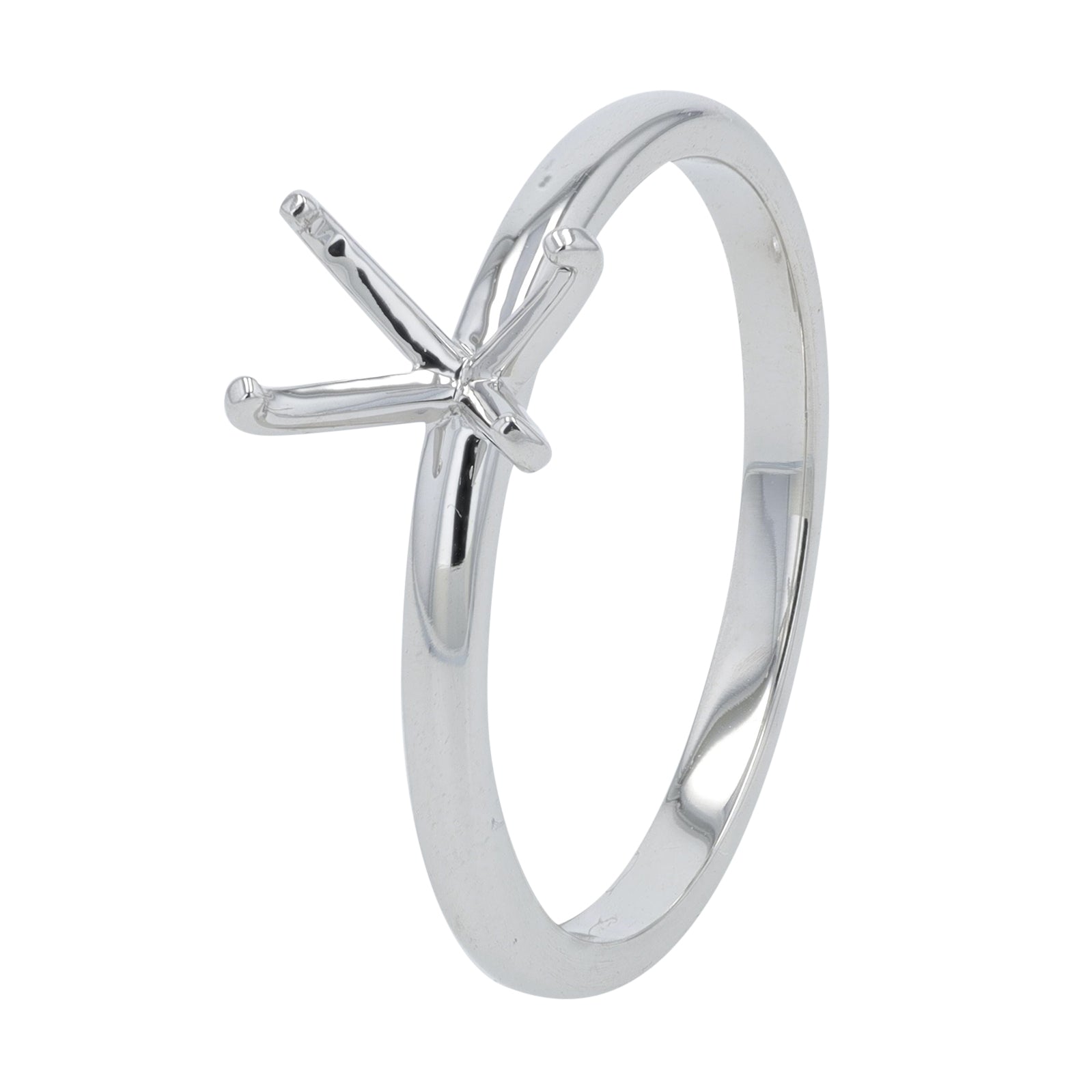 14K YG Four Prong Semi-Mount Holds Approximately 1 CT Emerald<p><strong>More Colors Available</p></strong>
