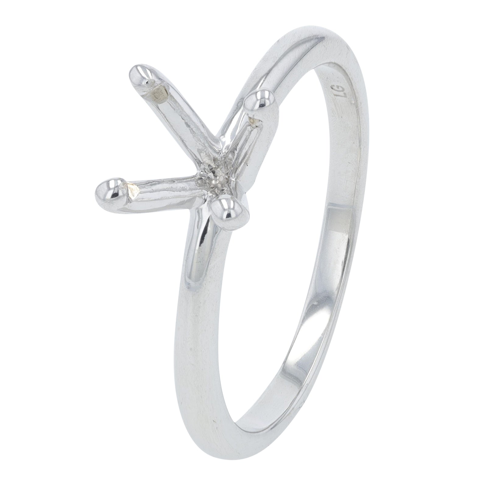 14K WG Semi-Mount