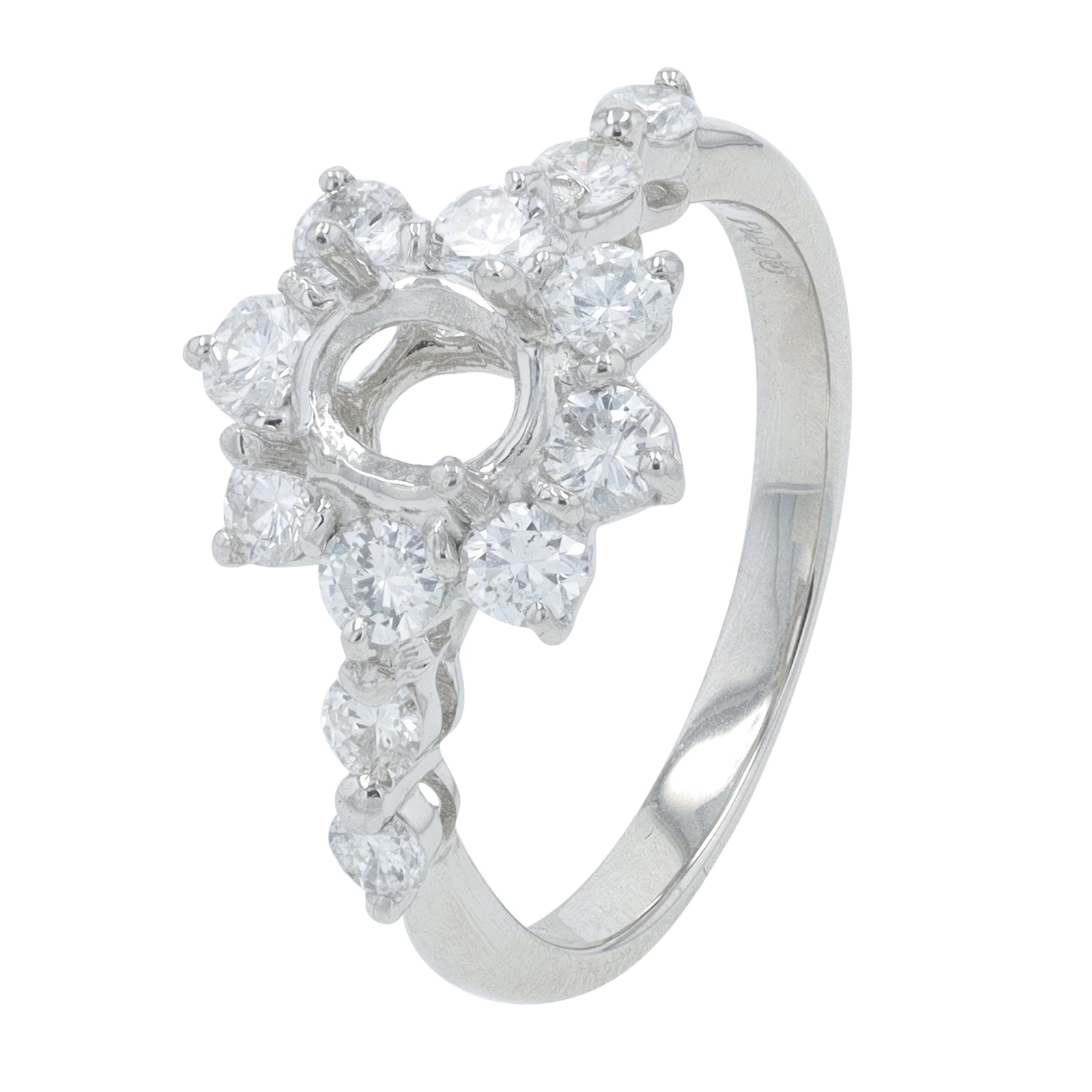 PT900 .82 CT Diamond Semi-Mount
