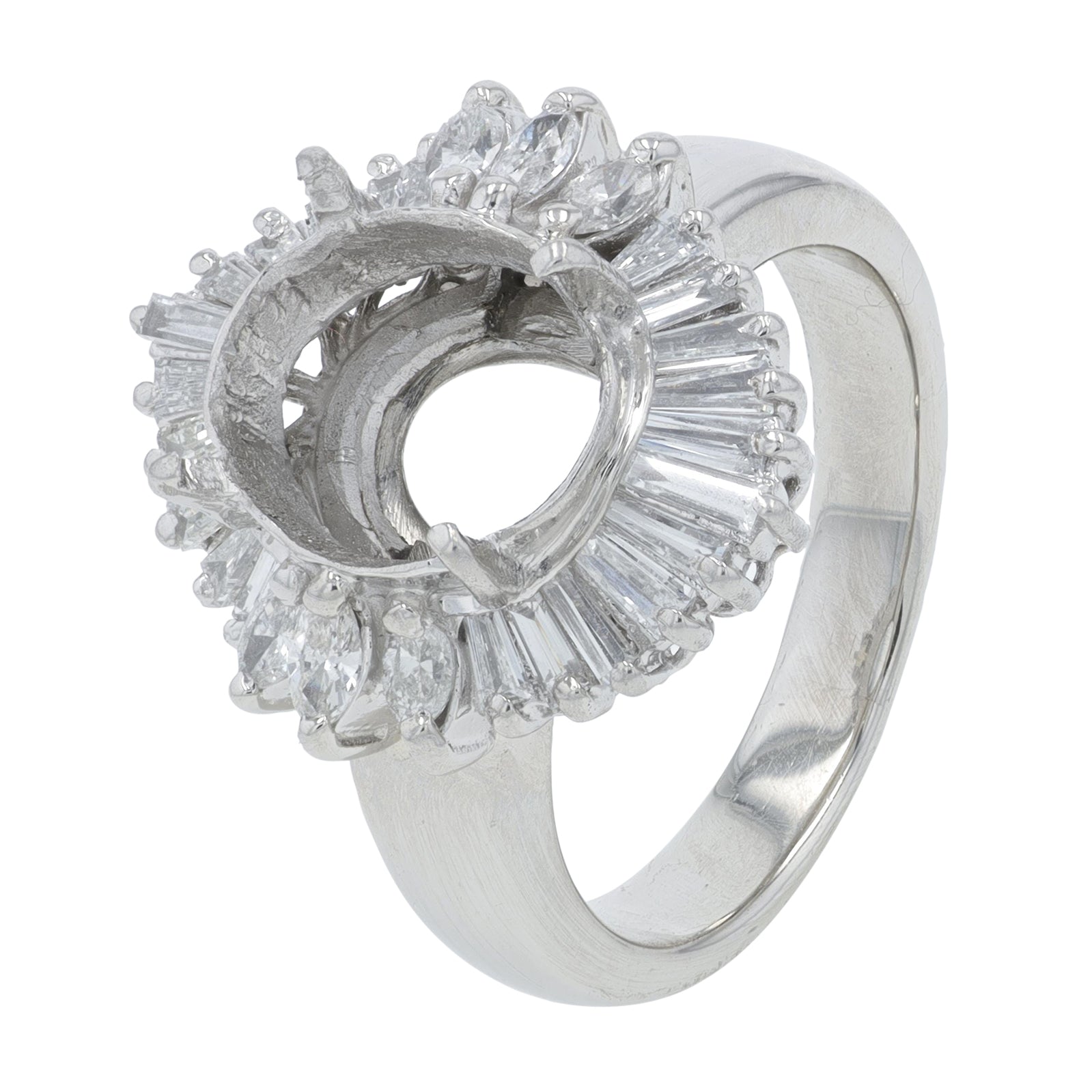 PT900 .82 CT Diamond Semi-Mount