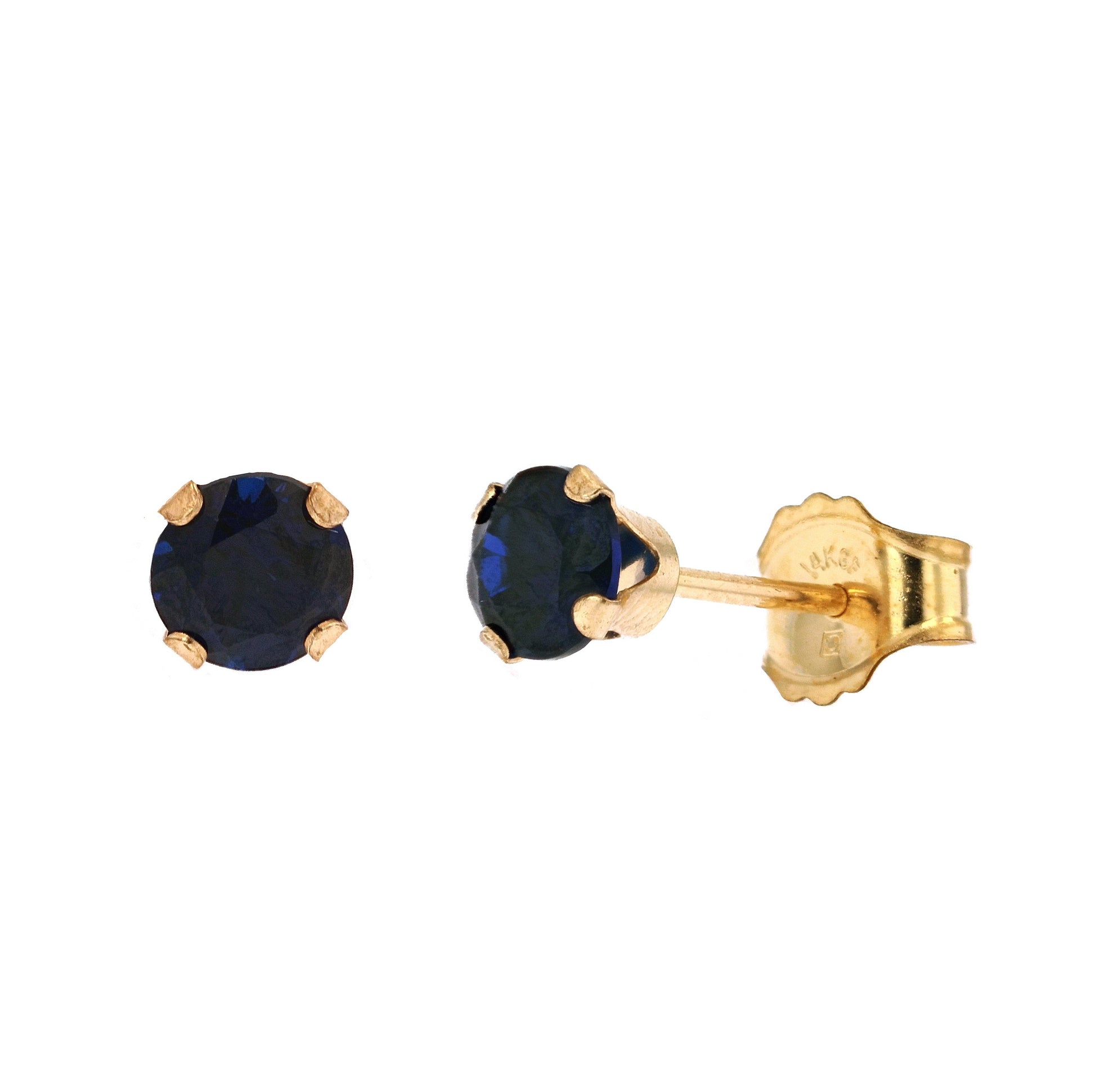 10K Gemstone Studs<p><strong>More Colors Available</p></strong>