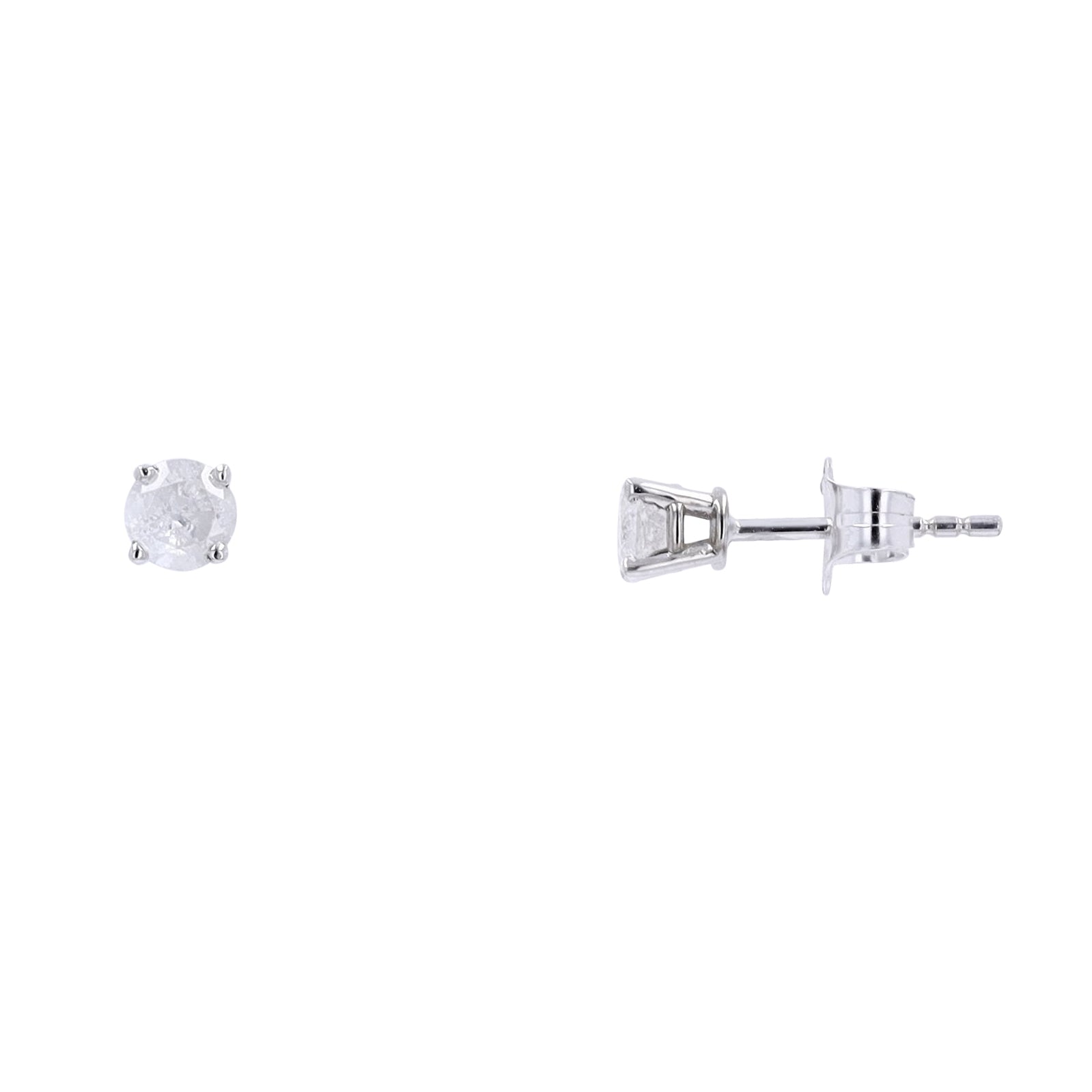 14K WG Diamond Studs