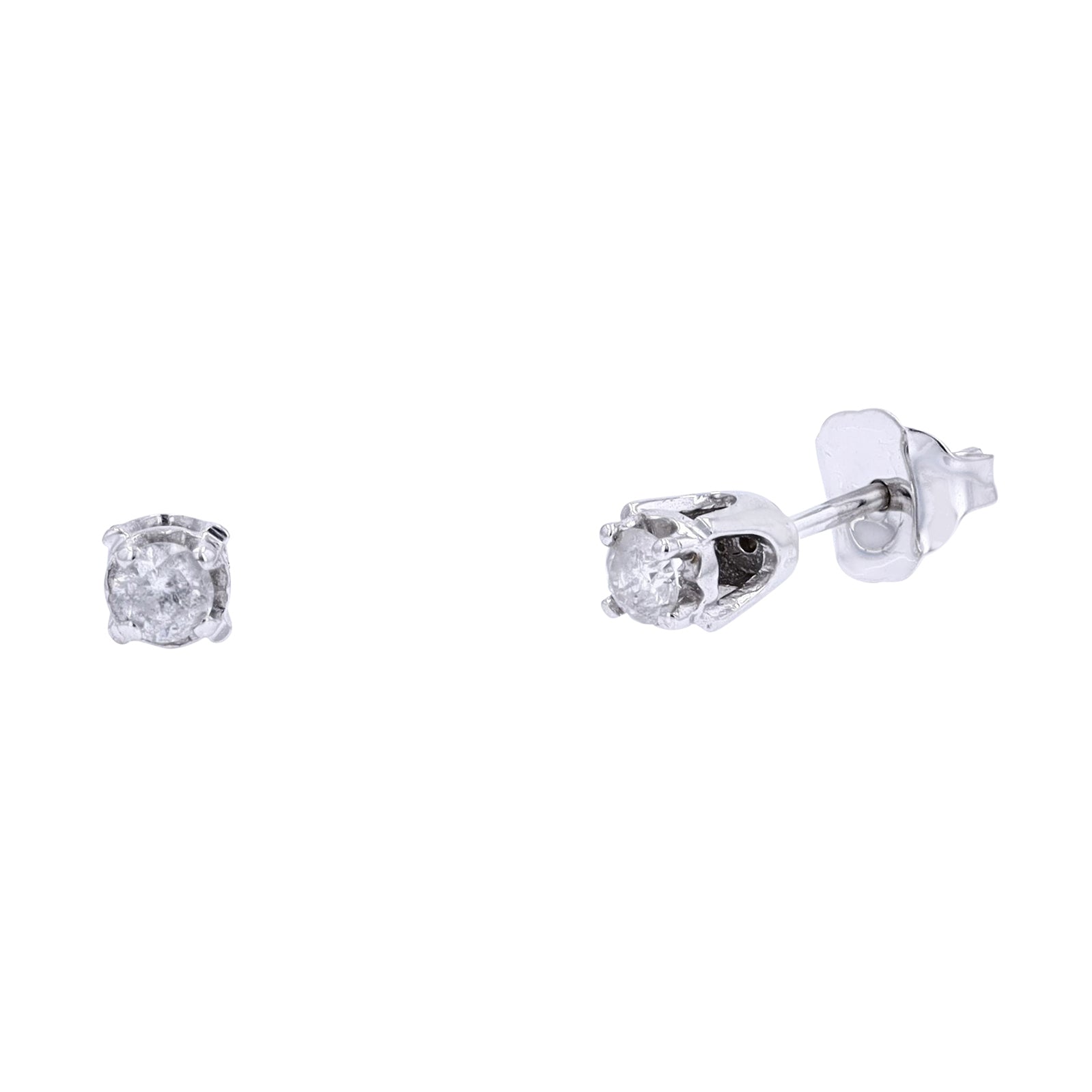 10K WG Miracle Set Studs