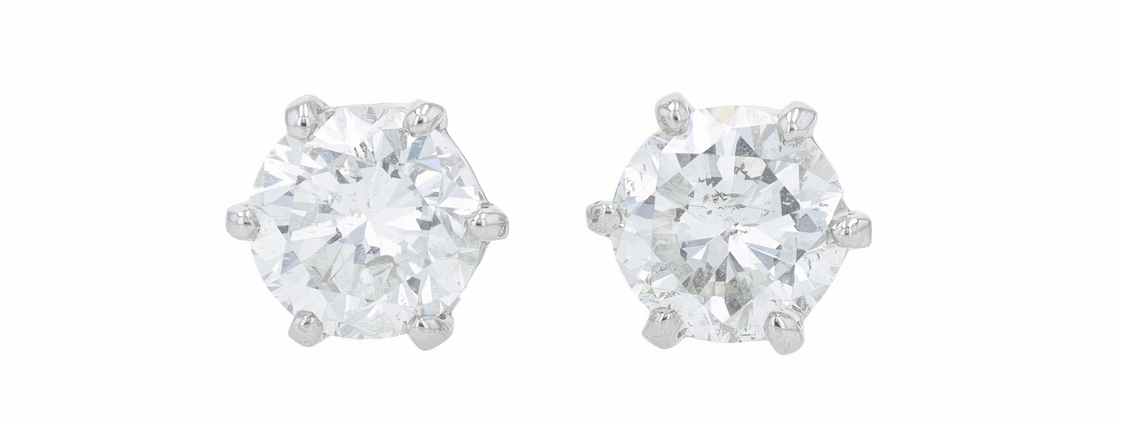 PT900 2.02 CT Diamond Studs