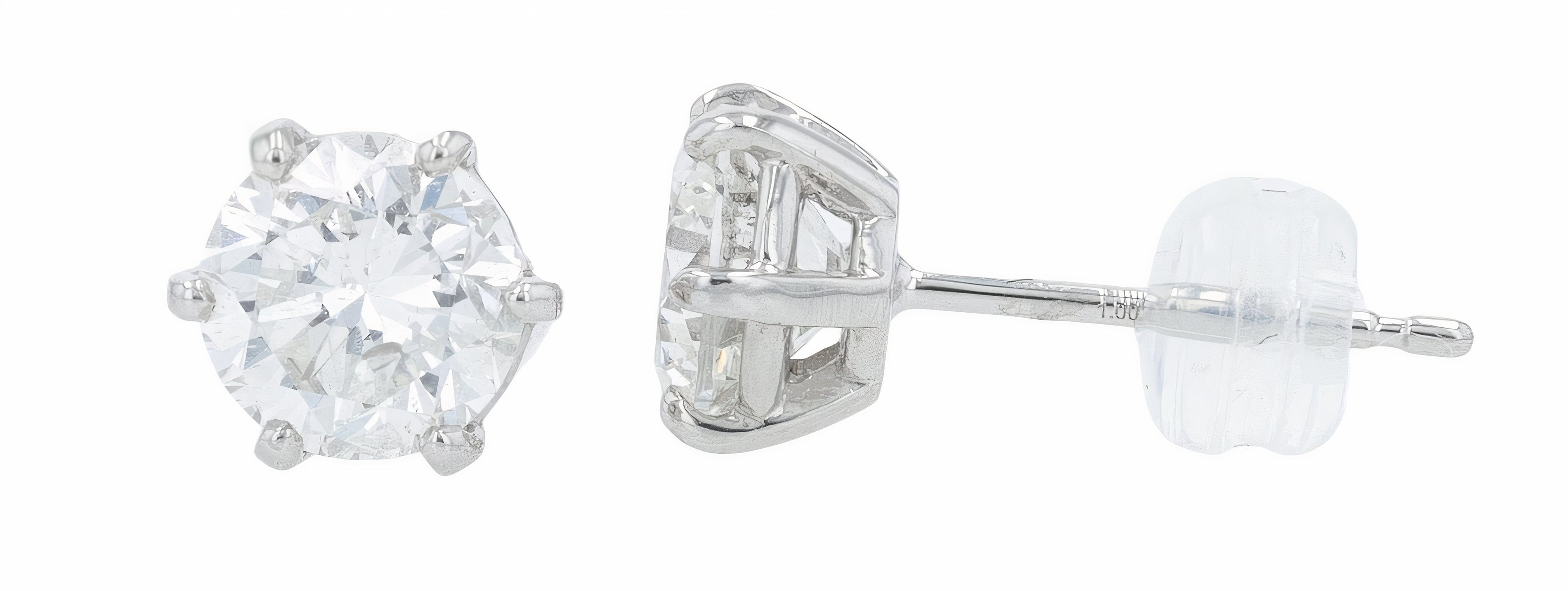 PT900 2.02 CT Diamond Studs