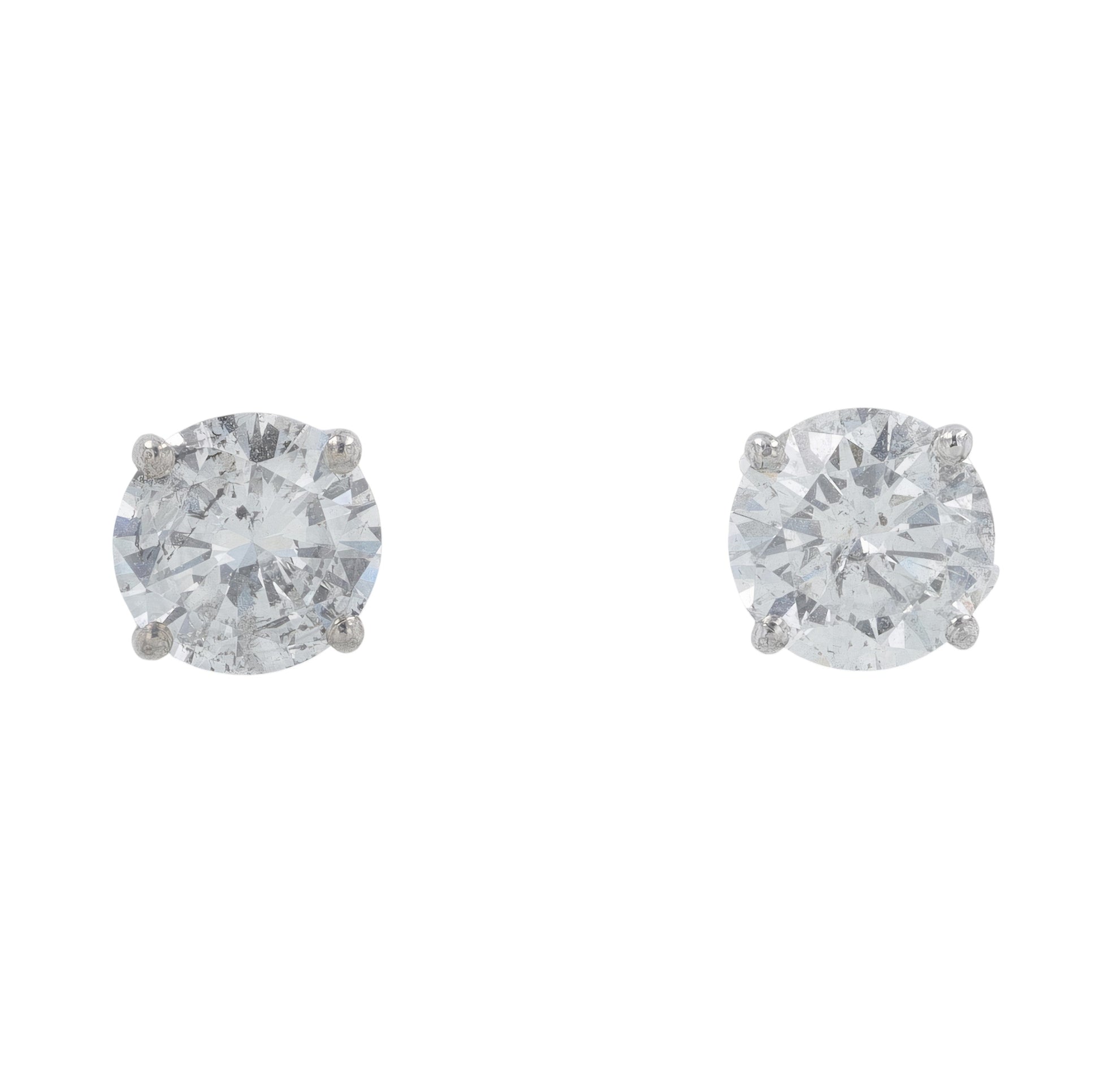 14K WG 1 CT Diamond Studs